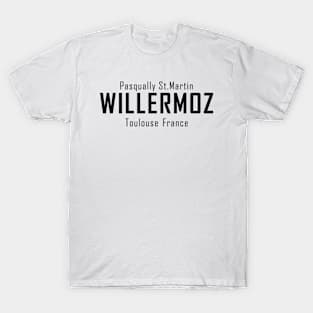 Willermoz shirt (black letters) T-Shirt